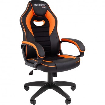Игровое кресло CHAIRMAN GAME 16 экопремиум черный/оранжевый Игровое кресло CHAIRMAN GAME 16 экопремиум черный/оранжевый