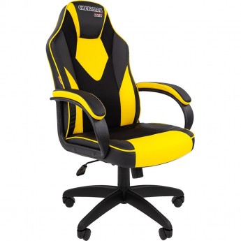 Игровое кресло CHAIRMAN GAME 17 экопремиум черный/желтый Игровое кресло CHAIRMAN GAME 17 экопремиум черный/желтый