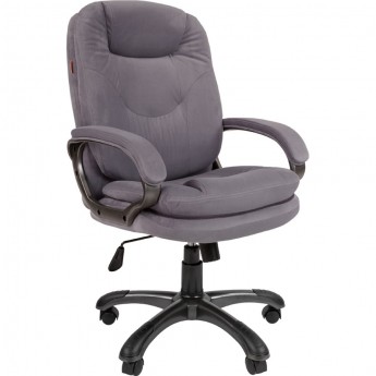 Кресло для домашнего офиса CHAIRMAN 668 HOME серый Кресло для домашнего офиса CHAIRMAN 668 HOME серый