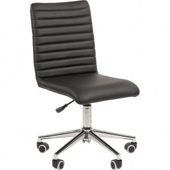 Кресло для оператора CHAIRMAN 020 черное, экокожа Кресло для оператора CHAIRMAN 020 черное, экокожа