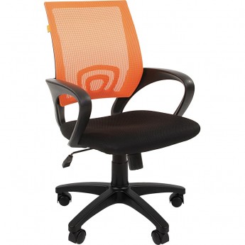 Кресло для оператора CHAIRMAN 696 Black оранжевый Кресло для оператора CHAIRMAN 696 Black оранжевый