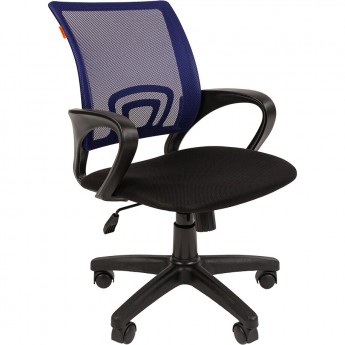 Кресло для оператора CHAIRMAN 696 Black синий Кресло для оператора CHAIRMAN 696 Black синий