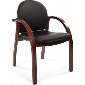 Кресло для посетителя CHAIRMAN 659 Теrrа черный матовый/тем.орех Кресло для посетителя CHAIRMAN 659 Теrrа черный матовый/тем.орех