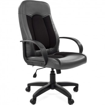 Кресло для руководителя CHAIRMAN 429 черный/серый Кресло для руководителя CHAIRMAN 429 черный/серый
