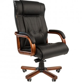 Кресло для руководителя CHAIRMAN 653 черный Кресло для руководителя CHAIRMAN 653 черный