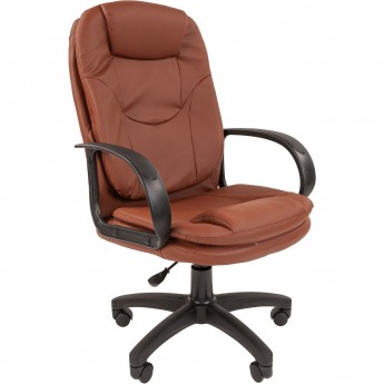 Офисное кресло CHAIRMAN СТАНДАРТ СТ-68 коричневое Офисное кресло CHAIRMAN СТАНДАРТ СТ-68 коричневое